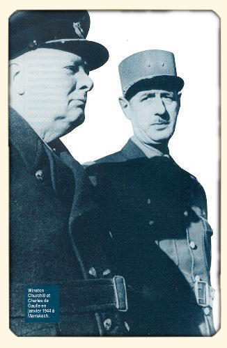 Churchill et De Gaulle
